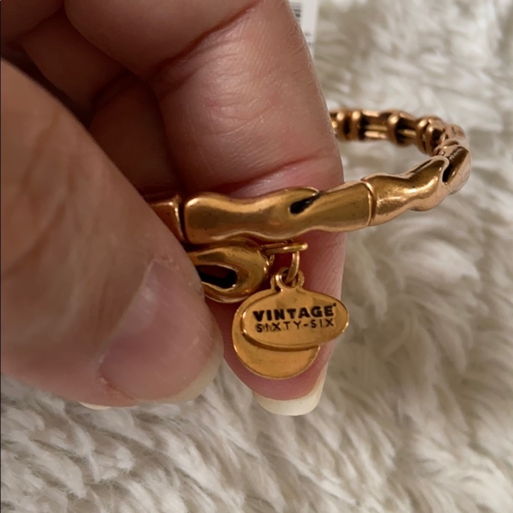 Alex and Ani water metal wrap bracelet - Picture 4 of 5